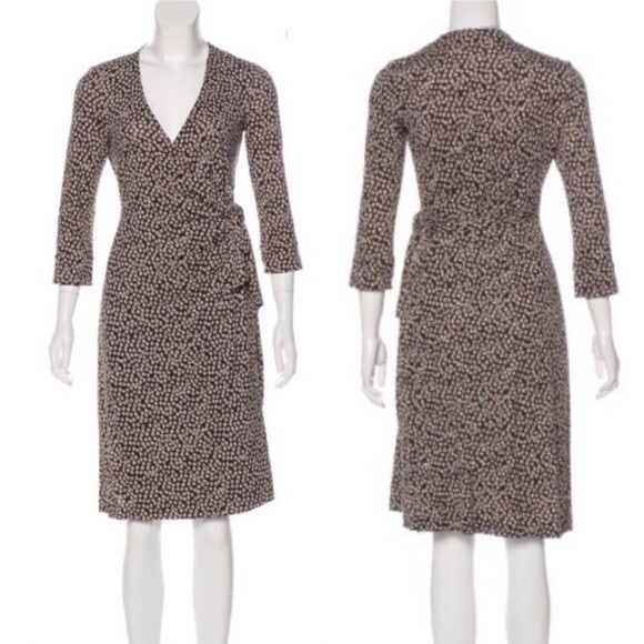 Diane von Furstenberg Julianetta Maternity Silk Dress S - Picture 2 of 7